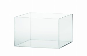 Pojemnik, kostka, kubik 29x14x14 cm, plexi 3 mm