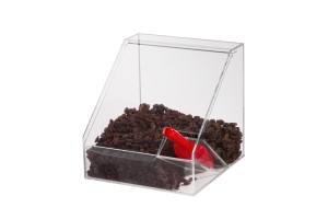 Pojemnik na cukierki, bakalie do sklepu z łuzą na łopatkę