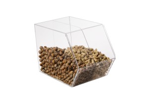 Pojemnik na cukierki, bakalie do sklepu z separatorem