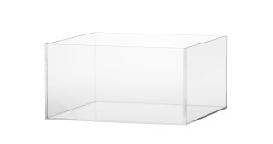 Pojemnik, kostka, kubik 35x18x14 cm - plexi 4 mm