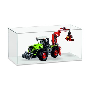 Gablota z plexi 4 mm na model 29x14x14 cm + 3 mm podstawki