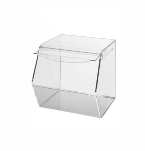 Pojemnik na cukierki, bakalie do sklepu - 1 komora z klapką