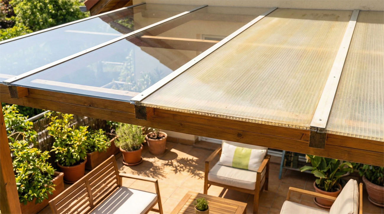 Czy pleksi (i poliwęglan - specjalne powłoki) żółknie na słońcu?