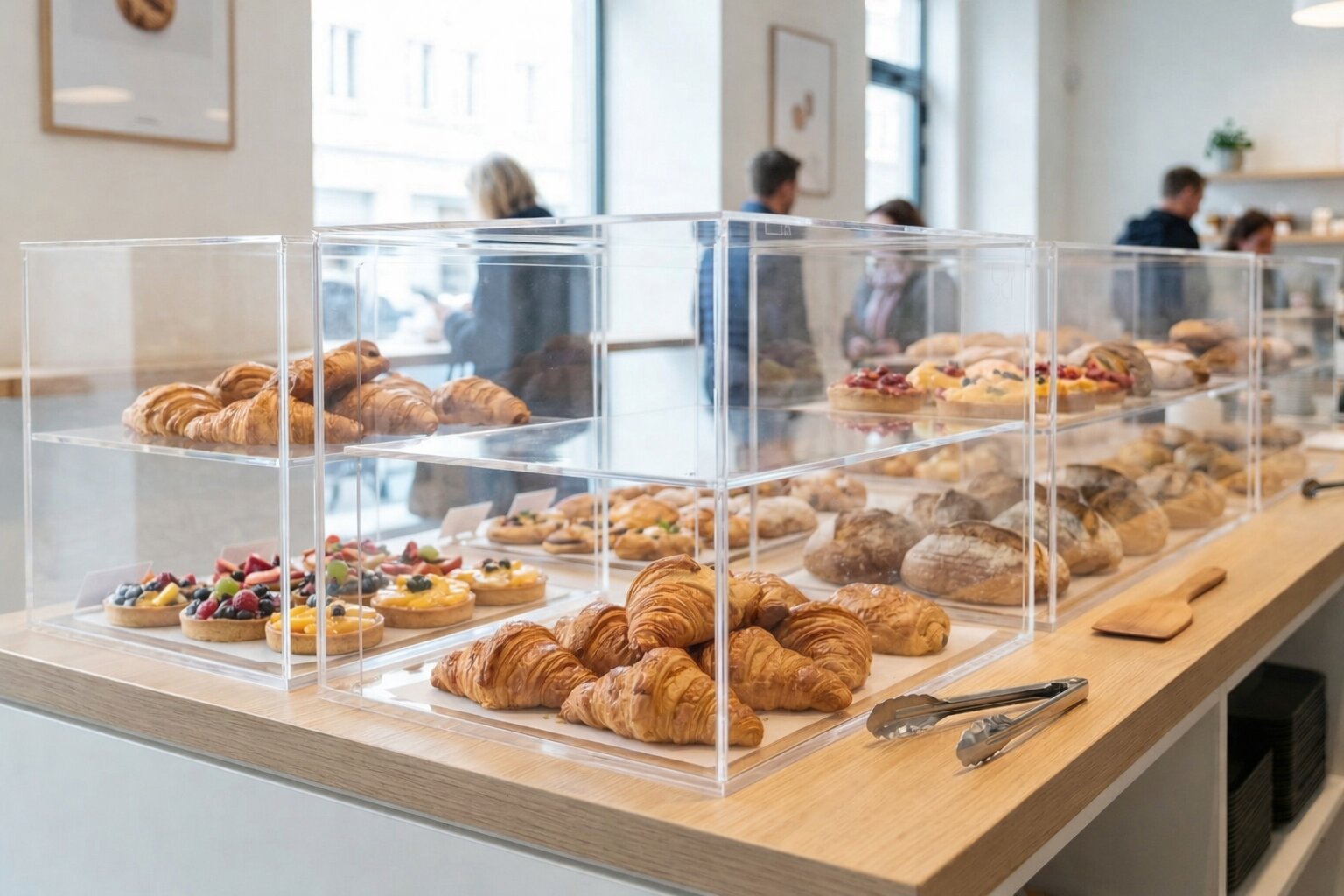 Bezpieczna ekspozycja żywności - wymogi sanitarne a pojemniki z pleksi